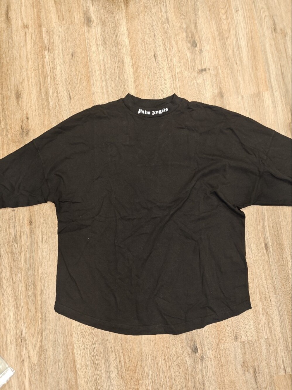 Palm Angels Black Crewneck Long Sleeve